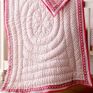 roller rabbit heart quilt (baby)